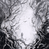 Forest // Forest (AMID-081) - Midnight Hunt Art Series (Borderless) Foil