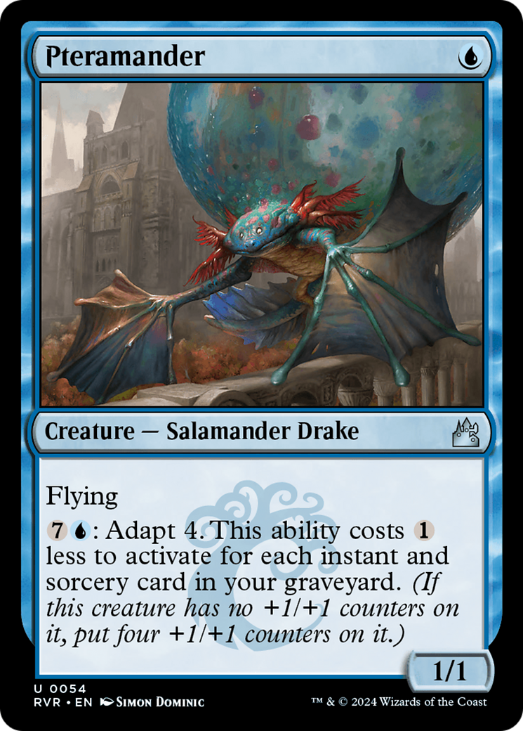 Pteramander (RVR-054) - Ravnica Remastered Foil