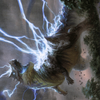 Thrasta, Tempest's Roar // Thrasta, Tempest's Roar (AMH2-041) - Modern Horizons 2 Art Series (Borderless) Foil
