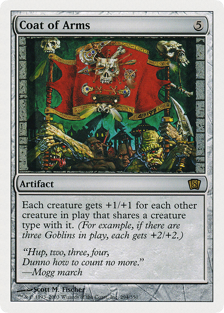 Coat of Arms (8ED-294) - 8th Edition Foil