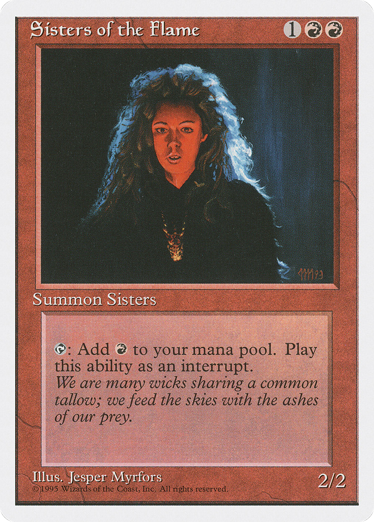 Sisters of the Flame (4ED-) - Fourth Edition