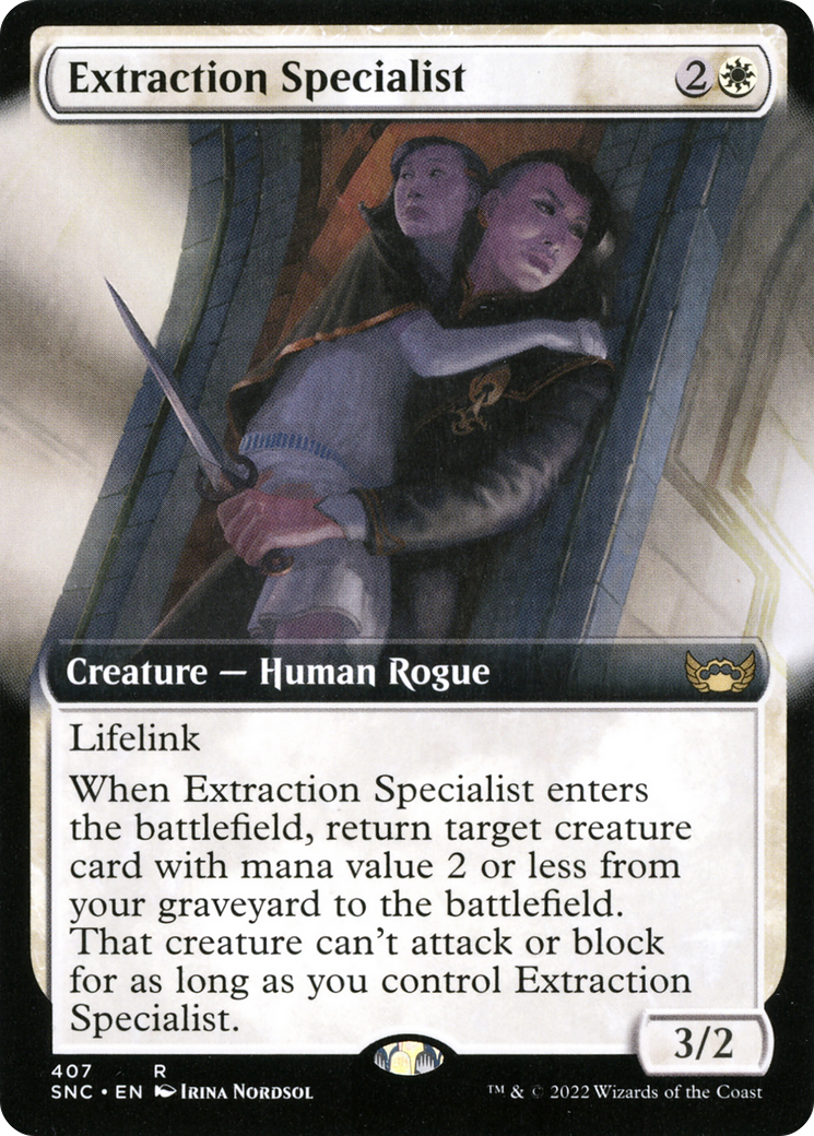 Extraction Specialist (Extended Art) (SNC-407) - Streets of New Capenna: (Extended Art)