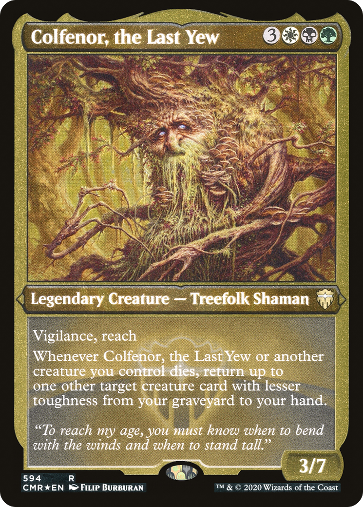 Colfenor, the Last Yew (Etched) [Commander Legends]