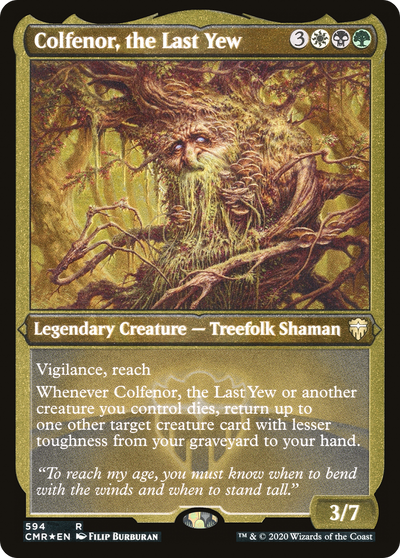 Colfenor, the Last Yew (Etched) [Commander Legends]