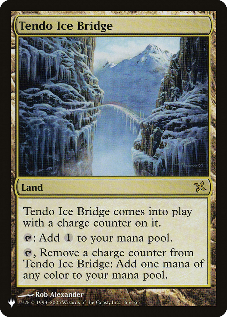 Tendo Ice Bridge (LIST-165/165) - The List