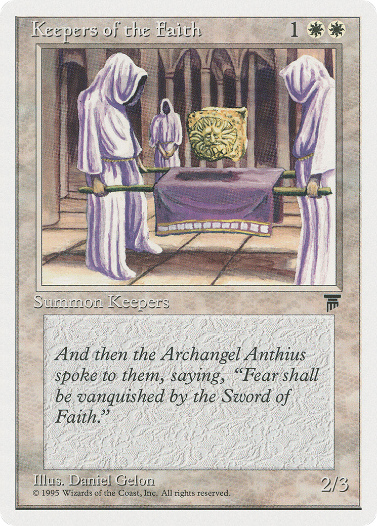 Keepers of the Faith (CHR-) - Chronicles