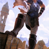 Minsc & Boo, Timeless Heroes // Minsc & Boo, Timeless Heroes (ACLB-072) - Battle for Baldur's Gate Art Series (Borderless)