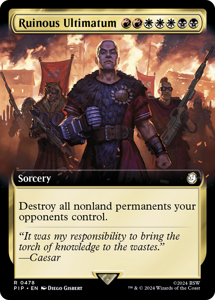 Ruinous Ultimatum (Extended Art) (PIP-478) - Fallout: (Extended Art)