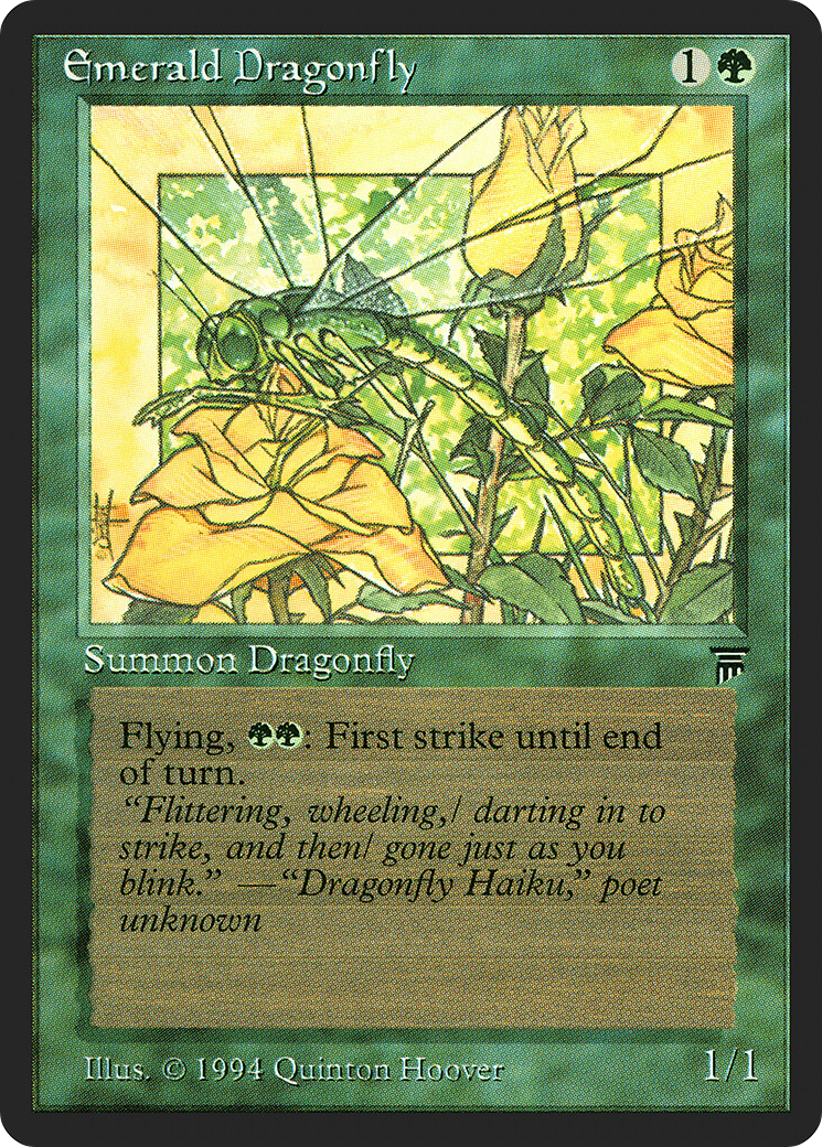 Emerald Dragonfly (LEG-) - Legends