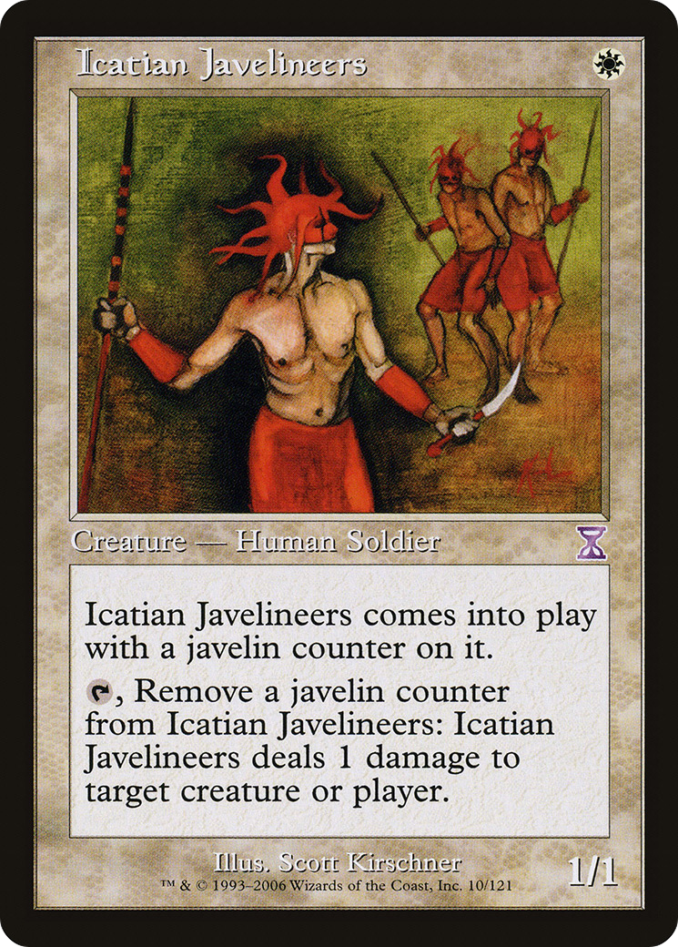 Icatian Javelineers (TSB-010) - Time Spiral Timeshifted
