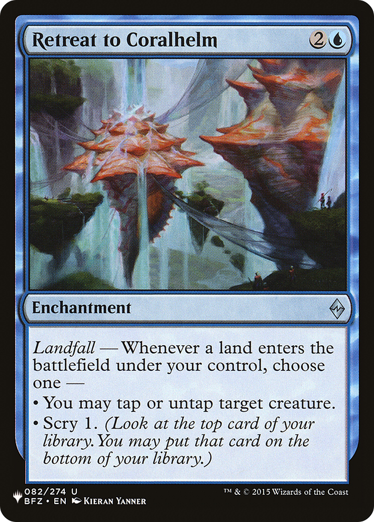 Retreat to Coralhelm (LIST-082/274) - The List