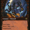 Brutal Cathar (Showcase) (MID-286) - Innistrad: Midnight Hunt: (Showcase, Double Faced Transform) Foil