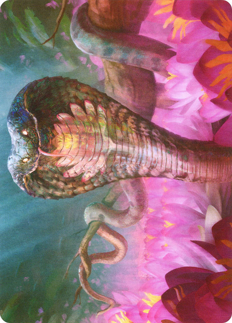 Lotus Cobra // Lotus Cobra (AZNR-071) - Zendikar Rising Art Series (Borderless)