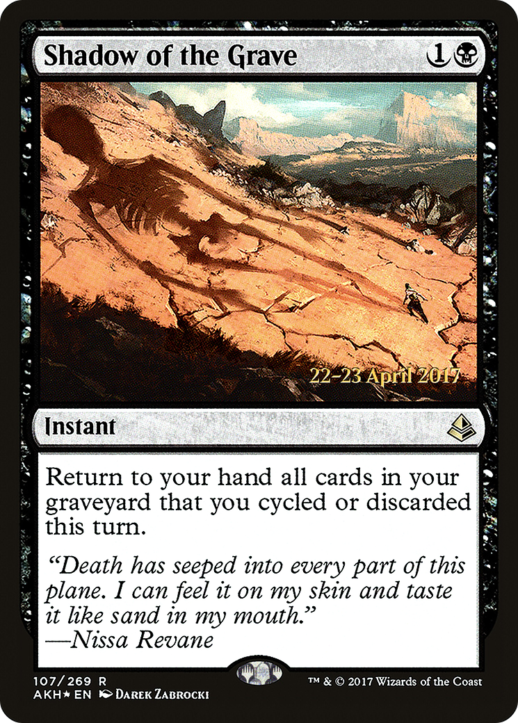 Shadow of the Grave (PRE-107) - Amonkhet Promos Foil