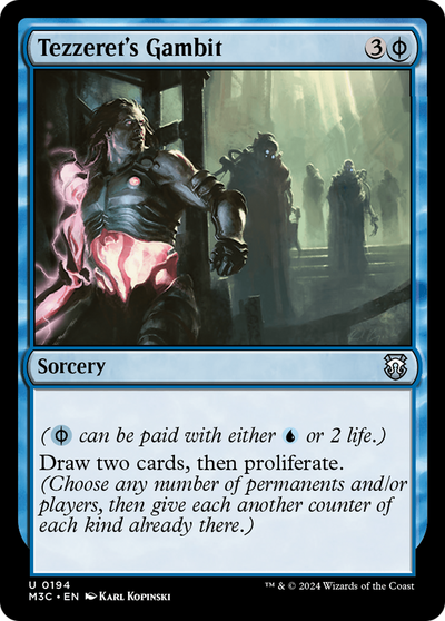 Tezzeret's Gambit (M3C-194) - Modern Horizons 3 Commander