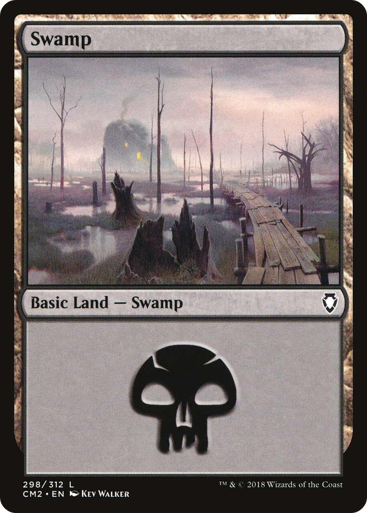 Swamp (298) (CM2-298) - Commander Anthology Volume II