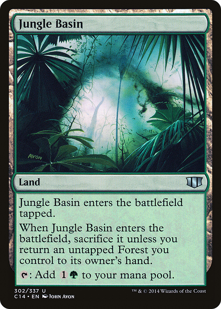 Jungle Basin (C14-) - Commander 2014
