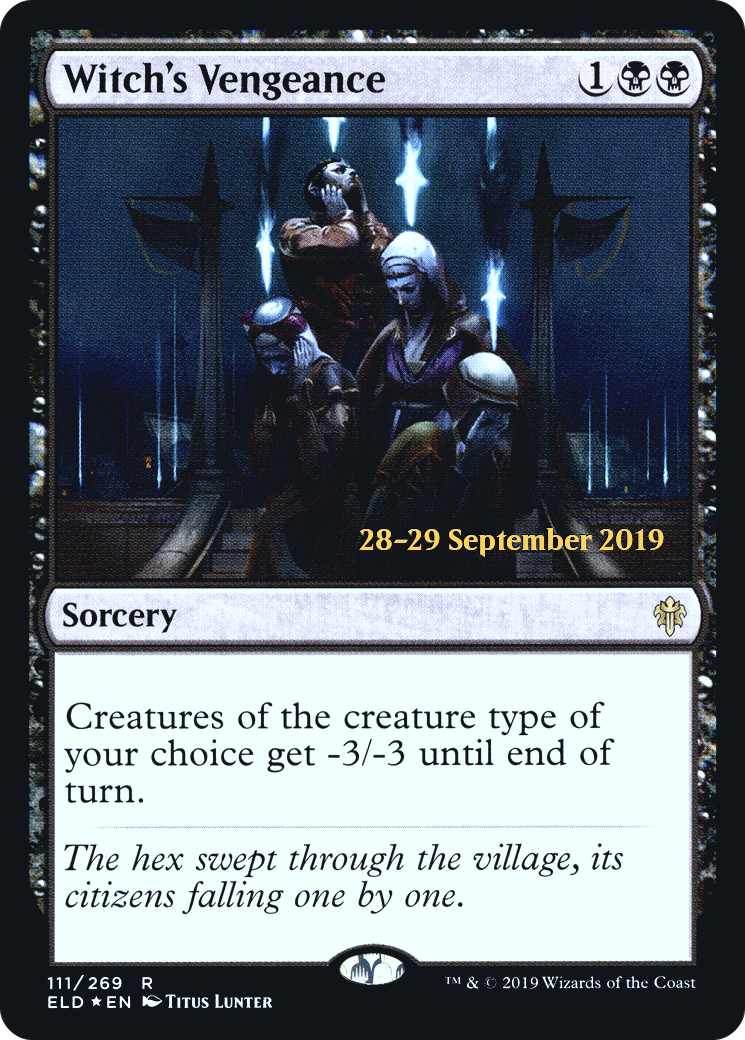 Witch's Vengeance (PRE-111) - Throne of Eldraine Promos Foil