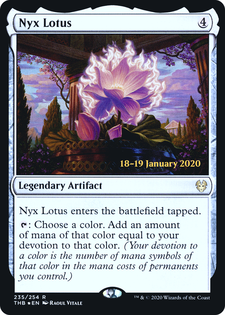Nyx Lotus (PRE-235) - Theros Beyond Death Promos Foil