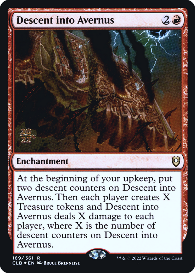 Descent into Avernus (PRE-169) - Battle for Baldur's Gate Promos Foil