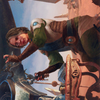 Tocasia, Dig Site Mentor // Tocasia, Dig Site Mentor (ABRO-040) - The Brothers' War Art Series (Borderless) Foil