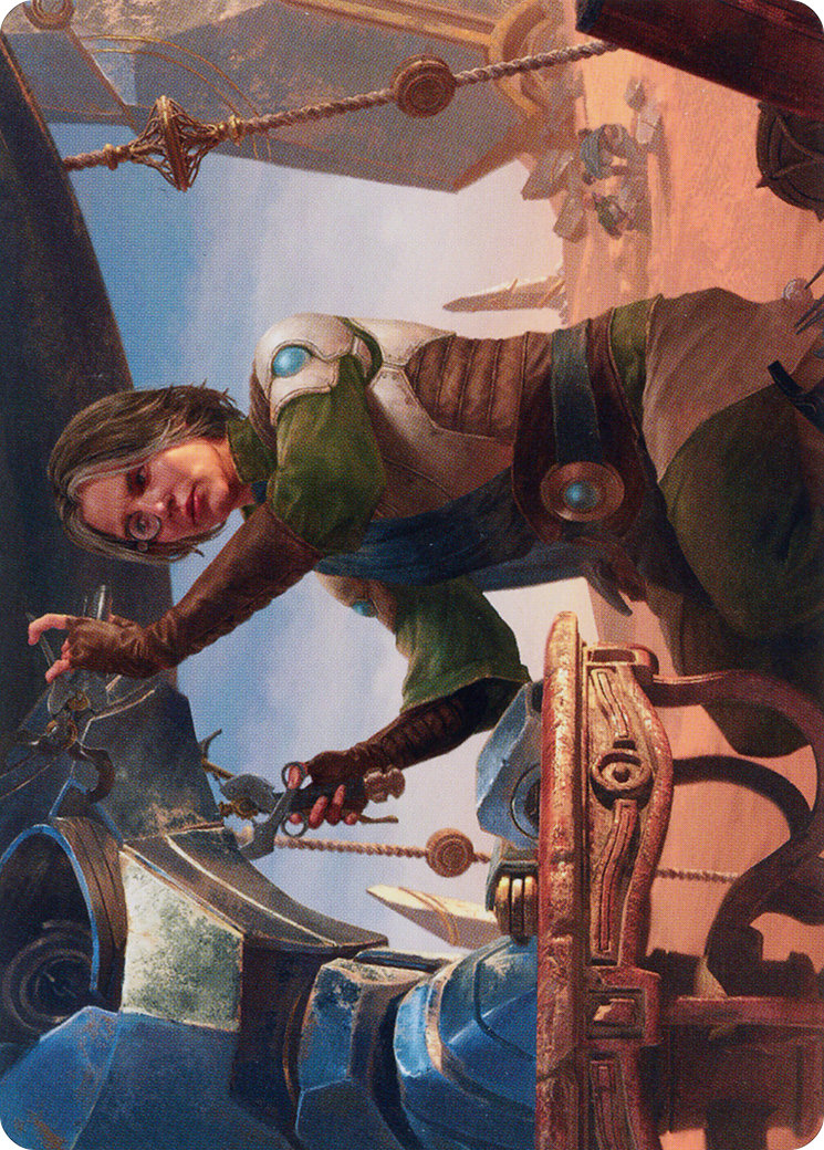 Tocasia, Dig Site Mentor // Tocasia, Dig Site Mentor (ABRO-040) - The Brothers' War Art Series (Borderless) Foil