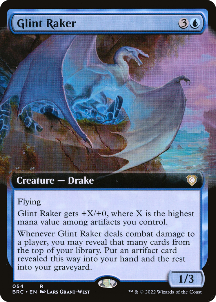 Glint Raker (Extended Art) [The Brothers' War Commander]