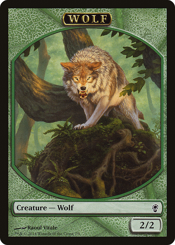 Wolf Token (CNS-007) - Conspiracy Tokens