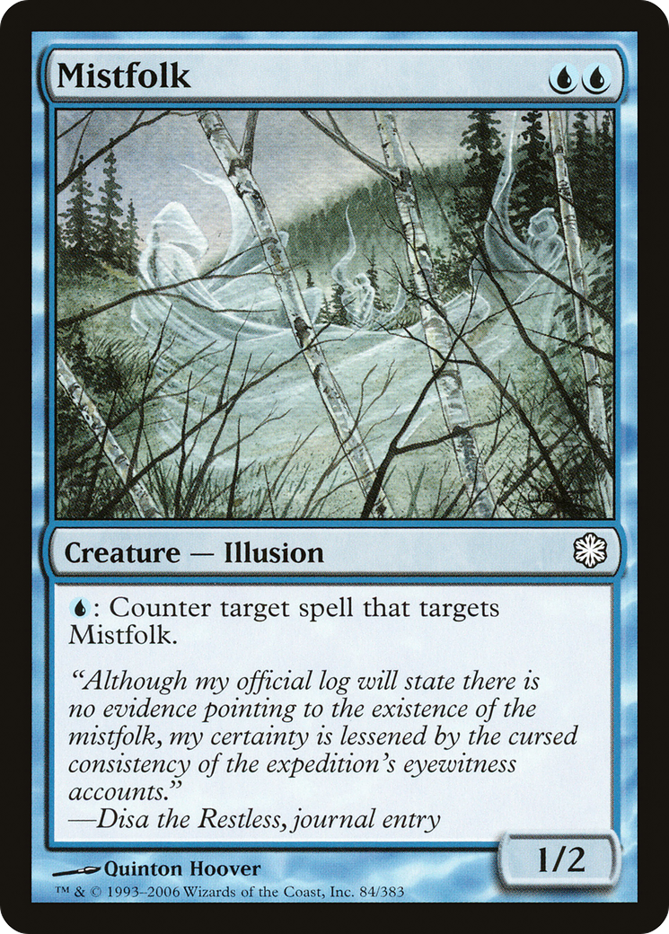 Mistfolk (CTD-084) - Coldsnap Theme Decks
