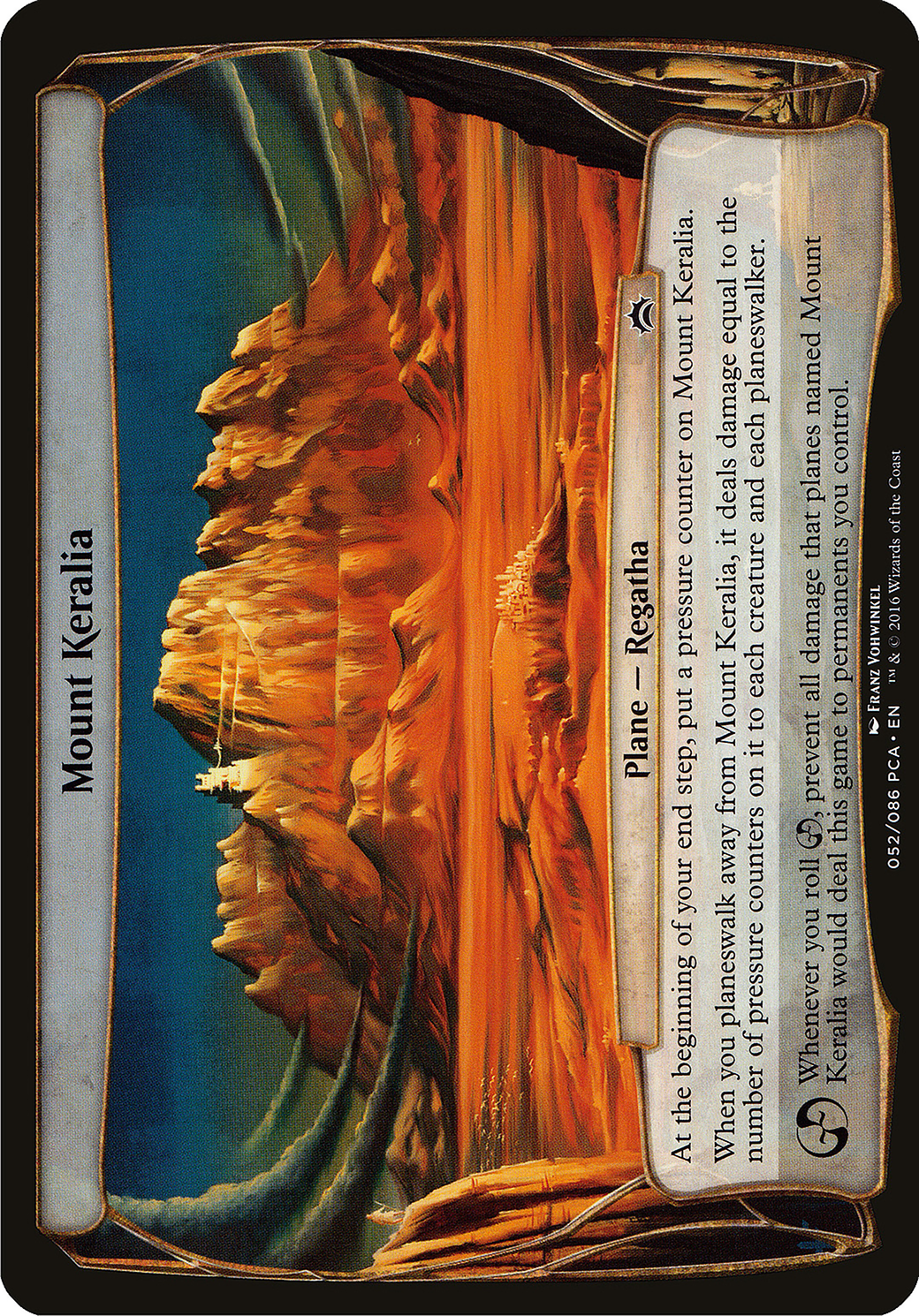 Mount Keralia (Planechase Anthology) (OVER-) - Planechase Anthology Planes