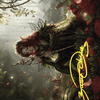 Yenna, Redtooth Regent // Yenna, Redtooth Regent (AWOE-035) - Wilds of Eldraine Art Series (Borderless) Foil