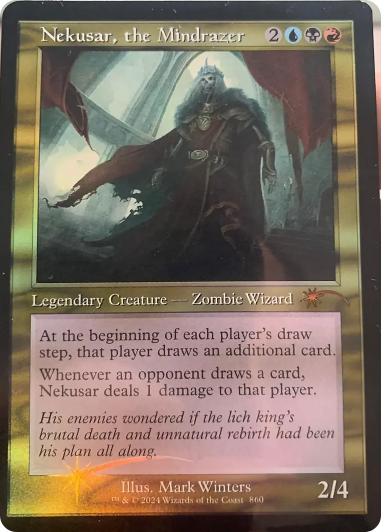 Nekusar, the Mindrazer (Retro Frame) (SLD-860) - Secret Lair Drop Foil