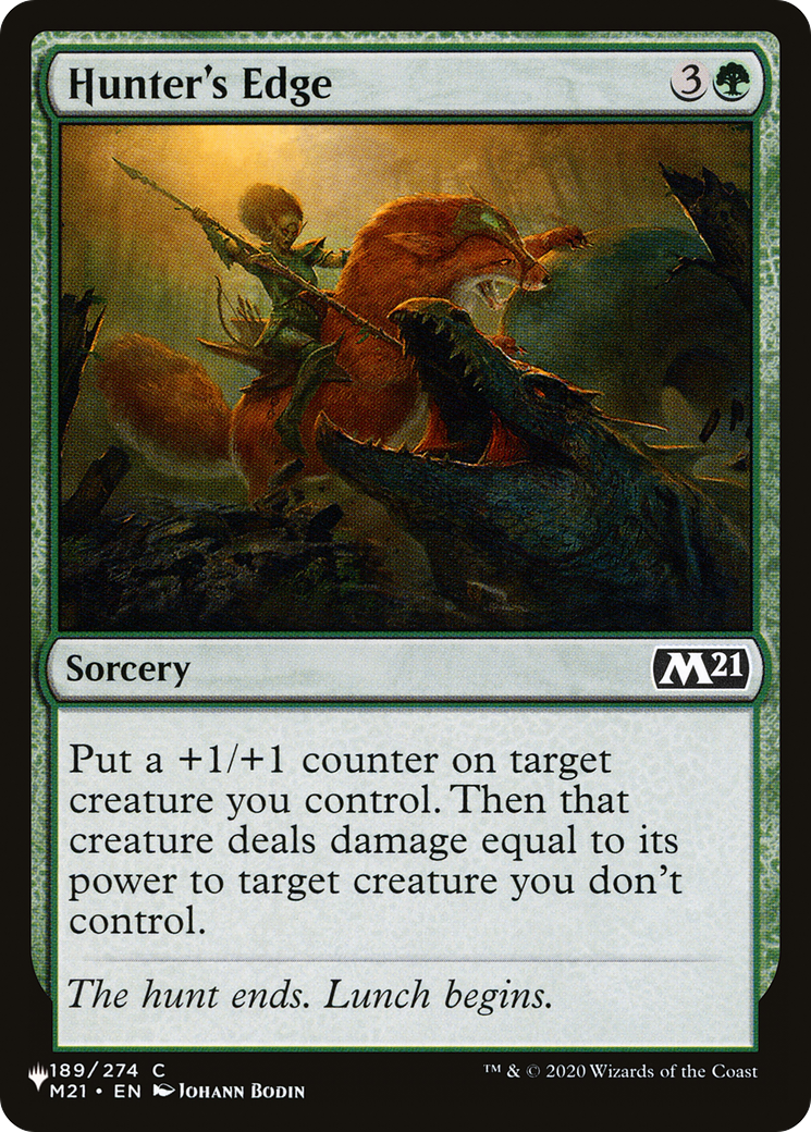 Hunter's Edge (LIST-189/274) - The List