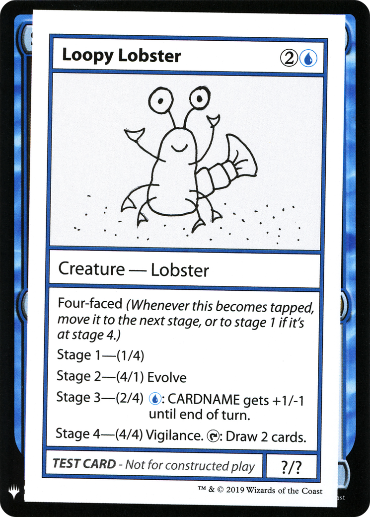 Loopy Lobster (CMB1-) - Mystery Booster Playtest Cards 2019