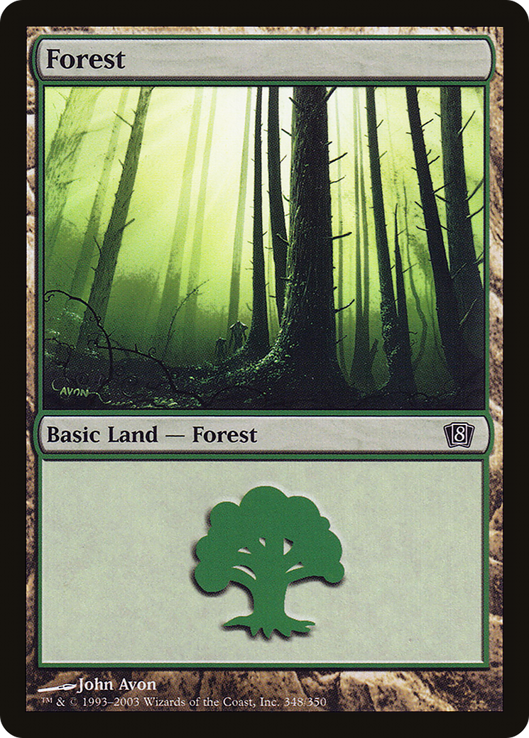 Forest (348) (8ED-348) - 8th Edition