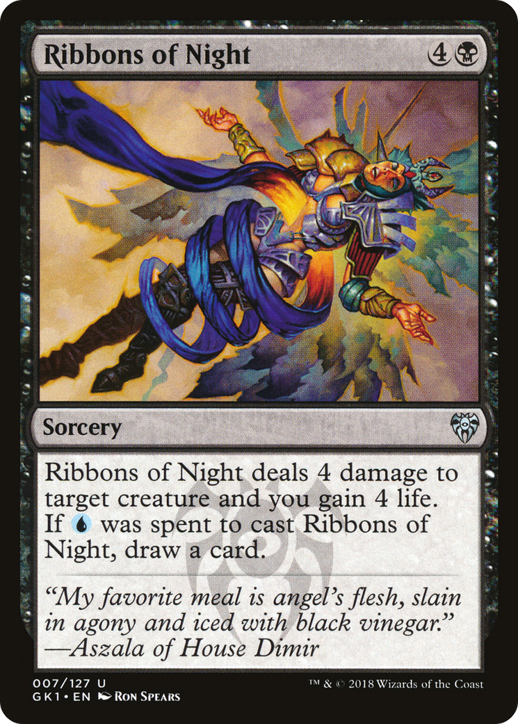 Ribbons of Night (GR1-007) - GRN Guild Kit