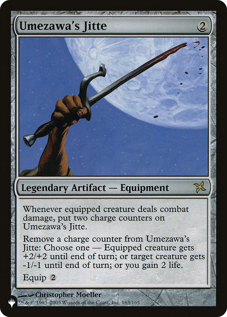 Umezawa's Jitte (LIST-163/165) - The List