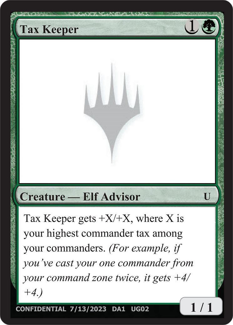 Tax Keeper (UNK-UG02B) - Unknown Event