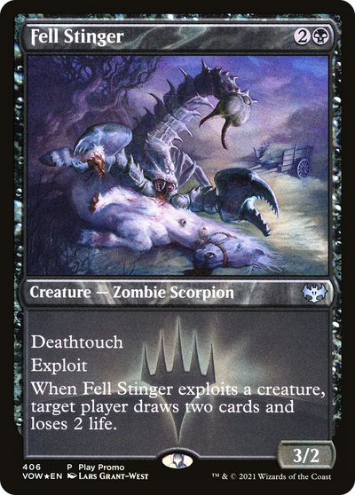 Fell Stinger (PLAY-406) - Innistrad: Crimson Vow Foil