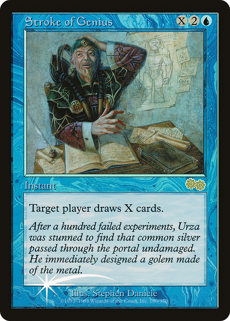 Stroke of Genius (JDG-100) - Judge Gift Cards 1998 Foil