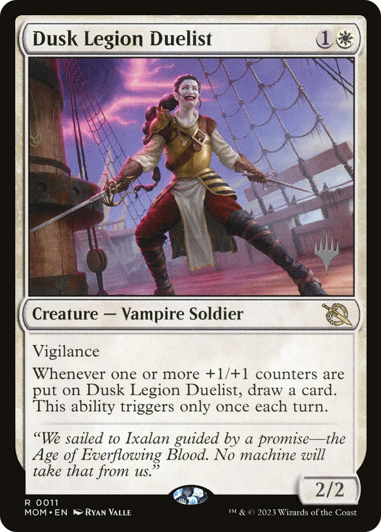 Dusk Legion Duelist (PPMOM-011) - March of the Machine Promos Foil