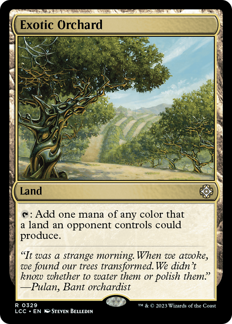 Exotic Orchard (LCC-329) - The Lost Caverns of Ixalan Commander