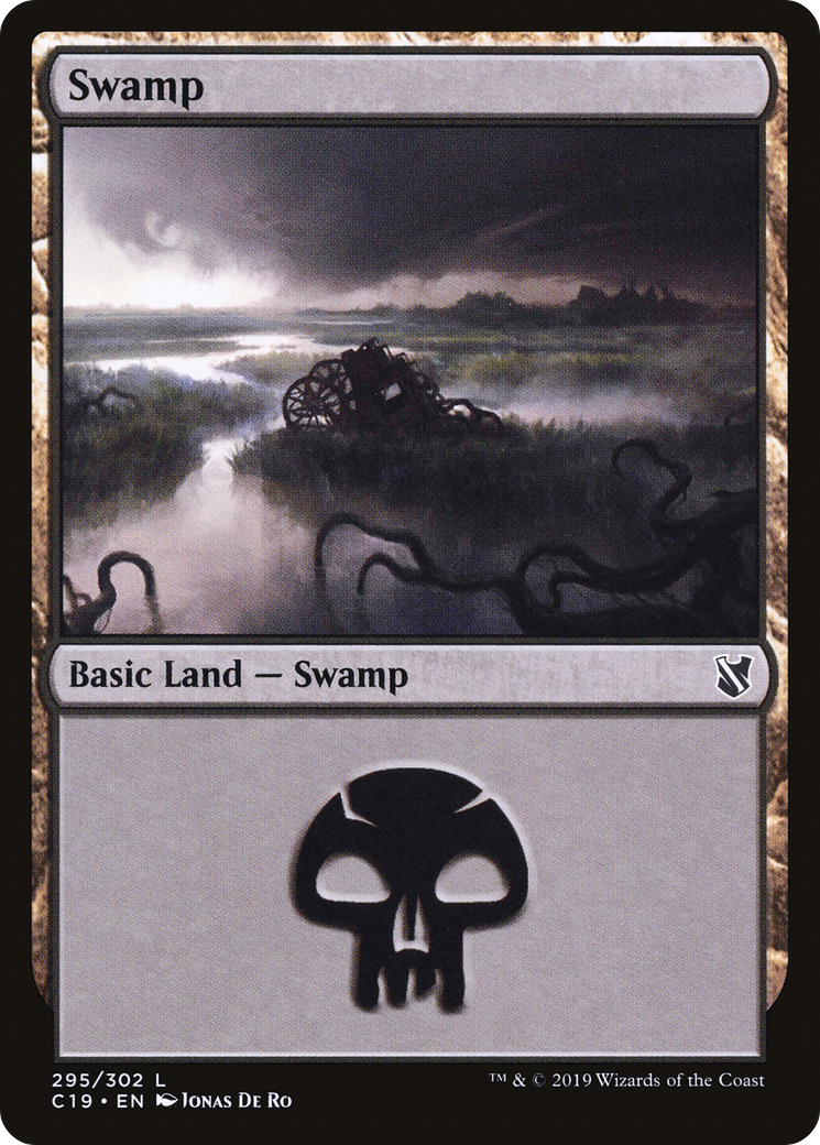 Swamp (295) (C19-295) - Commander 2019