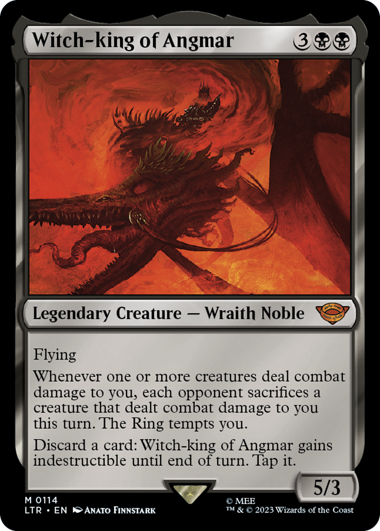 Witch-king of Angmar (LTR-114) - The Lord of the Rings: Tales of Middle-earth