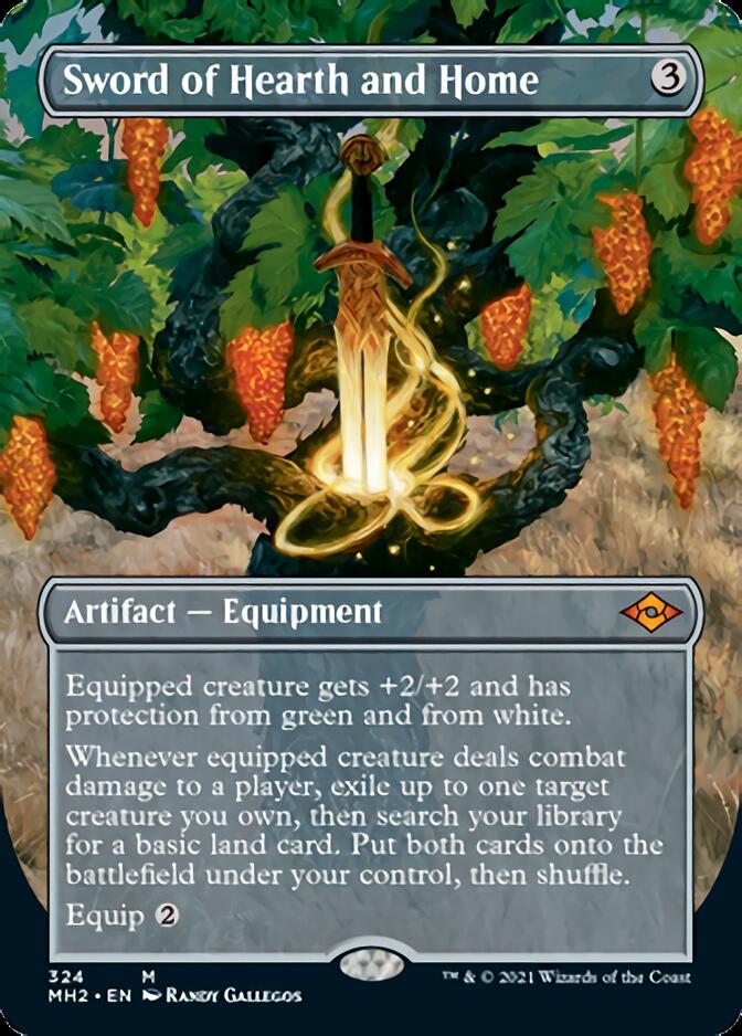 Sword of Hearth and Home (Borderless Alternate Art) [Modern Horizons 2]