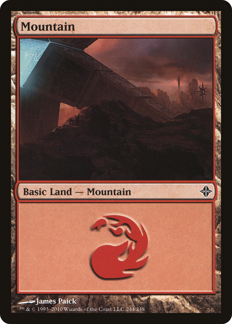 Mountain (244) (ROE-244) - Rise of the Eldrazi