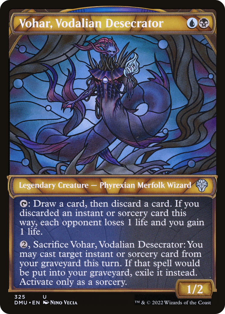 Vohar, Vodalian Desecrator (Showcase) (DMU-325) - Dominaria United: (Showcase)