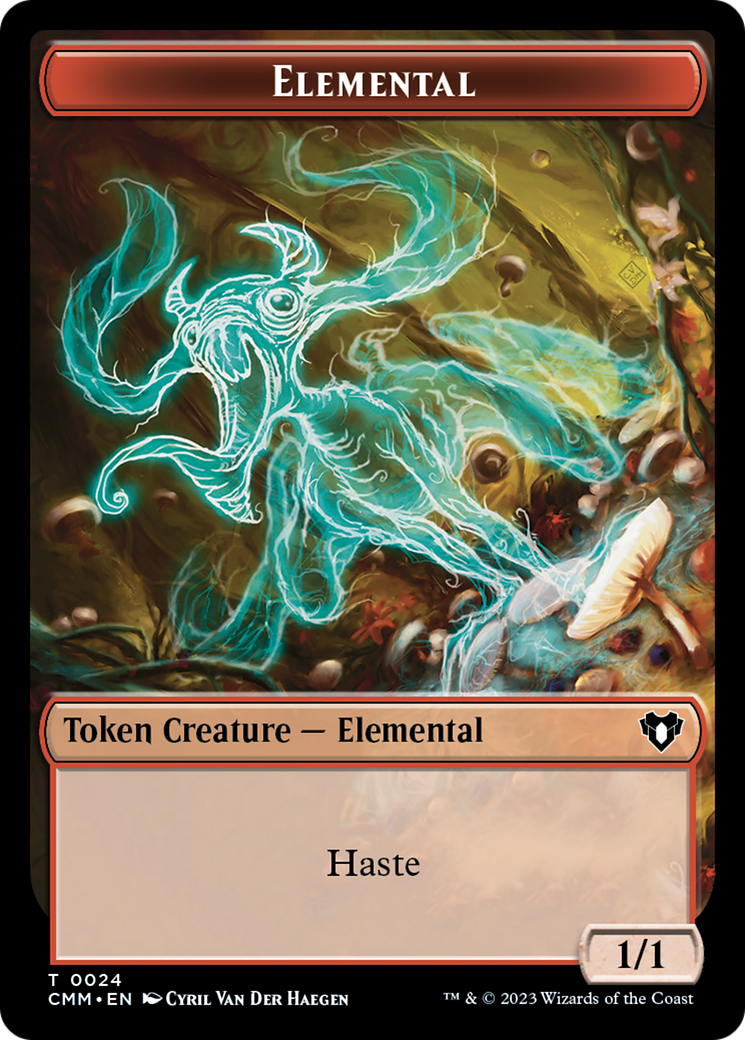 Elemental (TCMM-024) - Commander Masters Tokens Foil
