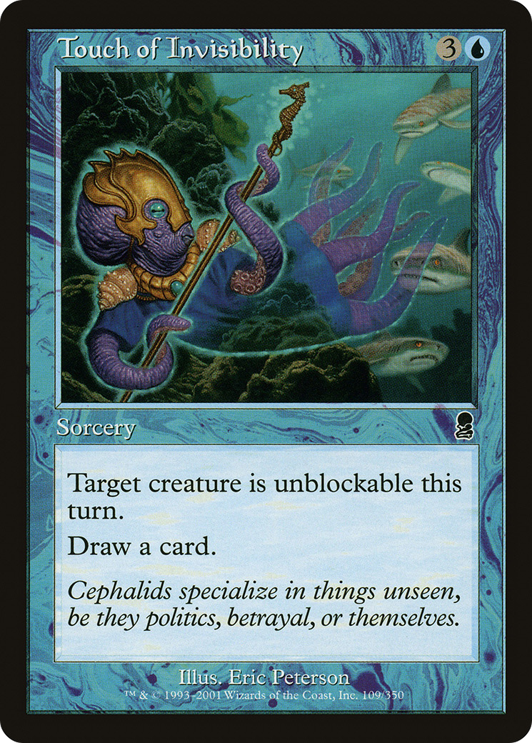 Touch of Invisibility (ODY-109) - Odyssey Foil