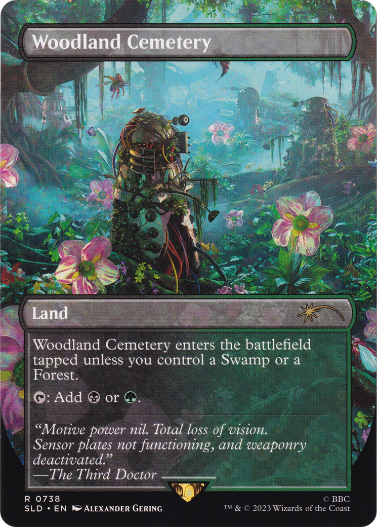 Woodland Cemetery (SLD-738) - Secret Lair Drop (Borderless) Foil